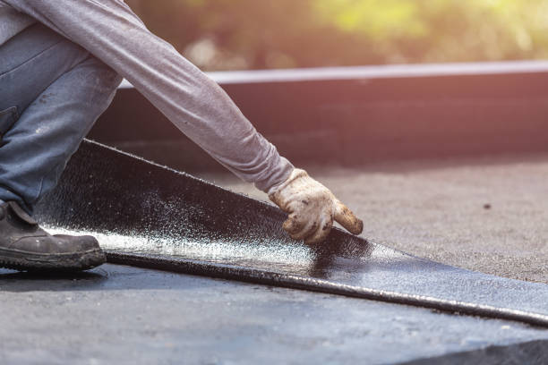 Professional Emergency Waterproofing technician working in Gainesville, NY